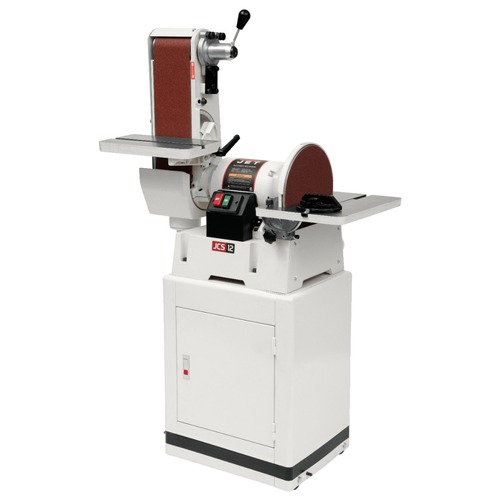 Summer Savings Start Here! Cool Deals on Fans, Tools & Outdoor Equipment | JET JSG-6CS 6 in. x 48 in. Belt/12 in. Disc Combination Sander with Closed Stand image number 0