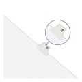 Office Jansan | Avery 11911 Avery-Style 11 in. x 8.5 in. '1-ft Label Legal Exhibit Side Tab Divider - White (25/Pack) image number 4