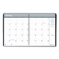 Calendars & Planners | House of Doolittle 262-02 11 in. x 8.5 in. 14-Month Dec 2025 to Jan 2027 Recycled Ruled Monthly Planner - Black Cover image number 1