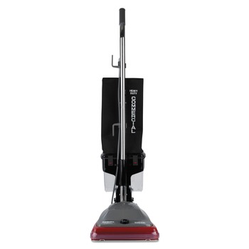 VACUUMS | Sanitaire SC689B TRADITION 5 Amp 600-Watt Upright Vacuum with Dust Cup - Gray/Red