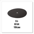 Cleaning & Janitorial Supplies | 3M 8RQC80 Regalite Hookit 8 in. x NH 80 Grit Discs (100/Carton) image number 3