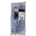 Mops | Rubbermaid Commercial FGF51600BL00 Synthetic/Cotton Cut-End Blend Mop Head (12/Carton) image number 2
