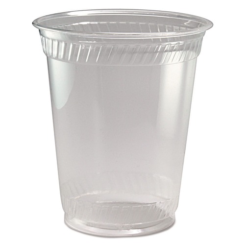 Cups and Lids | Fabri-Kal 000000000009502053 Kal-Clear 12 oz. to 14. oz Plastic PET Squat Cold Drink Cups - Clear (1000/Carton) image number 0