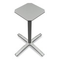 | HON HBTTX30S.PR8 Between Seated-Height 26.18 in. x 29.57 in. X-Base For 30 in. - 36 in. Table Tops - Silver image number 2