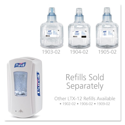 Cleaning & Janitorial Supplies | PURELL 1920-04 Ltx-12 Touch-Free Dispenser, 1200ml, White image number 0