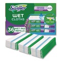 Office Jansan | Swiffer 80333673 10 x 8 Wet Refill Cloths - White/Lavender Vanilla and Comfort (36/Carton) image number 5