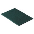 Cleaning & Janitorial Accessories | Scotch-Brite PROFESSIONAL 96CC 6 in. x 9 in. Commercial Scouring Pad 96 - Green (10/Pack) image number 0