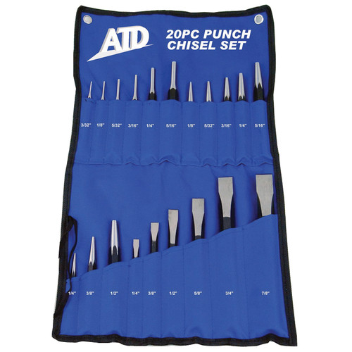 ATD 720 20-Piece Punch And Chisel Set image number 0