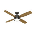 Ceiling Fans | Hunter 59438 52 in. Wingate Noble Bronze Ceiling Fan with Light and Handheld Remote image number 6