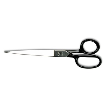 ACME 10252 9 in. Long, 4.5 in. Cut Length, Hot Forged Carbon Steel Shears - Black Straight Handle