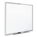 Office Jansan | Quartet S533 Classic Series Melamine Whiteboard, 36 X 24, Silver Aluminum Frame image number 2