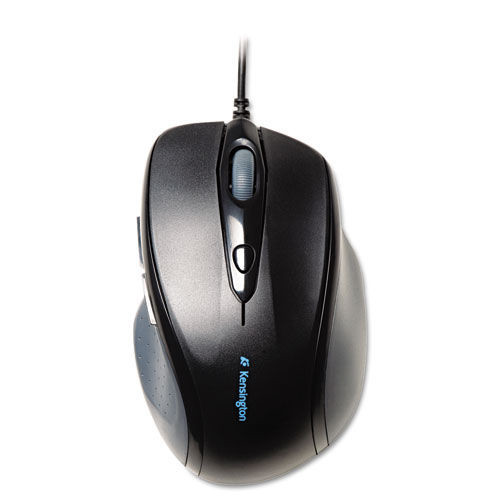 Office Electronics & Batteries | Kensington K72369US Pro Fit USB 2.0 Right Hand Use Wired Full-Size Mouse - Black image number 0