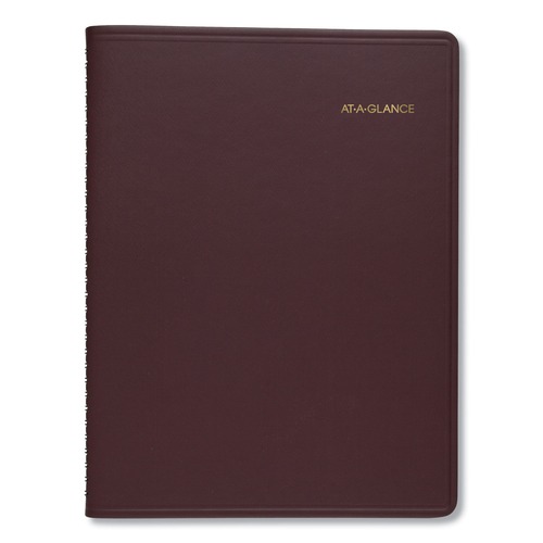 Notebooks & Pads | AT-A-GLANCE 7026050 15-Month: Jan 2026 to Mar 2027 11 in. x 9 in. Monthly Planner - Winestone Cover image number 0