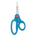 Office Jansan | Westcott 14872 5 in. Kids' Scissors with Pointed Tip, 2 in. Cut Length, and Antimicrobial Protection - Assorted (12/Pack) image number 2