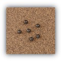 Bulletin Boards | MasterVision 560375093354 48 in. x 36 in. Tech Cork Board - Tan Surface, Silver/Black Aluminum Frame image number 3