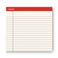  | Universal UNV35882 50-Sheet 8.5 in. x 11 in. Colored Perforated Writing Pads - Wide/Legal Rule, Ivory (1 Dozen) image number 2