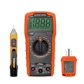 Electrical Voltage Testers | Klein Tools 69149P Digital Multimeter, Noncontact Voltage Tester and Electrical Outlet Test Kit image number 0