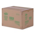 Food Trays, Containers, and Lids | Eco-Products EP-SCRC12NFA WorldView Vanguard 7 in. x 4.75 in. x 1 in. 12 oz. Sugarcane Fiber Rectangular Container - White (400/Carton) image number 5