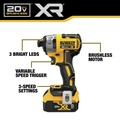 Combo Kits | Factory Reconditioned Dewalt DCK268P2R 20V MAX XR Cordless Drywall Screwgun and 3-Speed 1/4 in. Cordless Impact Driver Combo Kit (5 Ah) image number 4