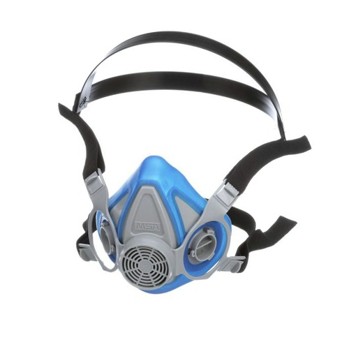 Respirators | MSA 815696 Advantage 200 LS Respirator with 2-Piece Neckstrap - Small, Blue image number 0