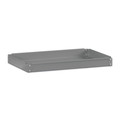  | Tennsco SC-2436 24 in. x 36 in. x 32 in. 500 lbs. Capacity 2-Shelf Metal Cart - Gray image number 1