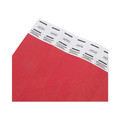 Bulk Savings Pricing 3 | Advantus 75510 9.75 in. x 0.75 in. Sequentially Numbered Crowd Management Wristbands - Red (500/Pack) image number 3