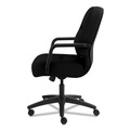Office & Office Supplies | HON H2092.H.CU10.T 17 in. - 21 in. Seat Height Pillow-Soft 2090 Series Managerial Mid-Back Swivel/Tilt Chair Supports Up to 300 lbs. - Black image number 9