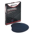 Innovera IVR50447 10-3/8 in. x 8-7/8 in. Nonskid Base, Mouse Pad with Gel Wrist Pad - Blue image number 1