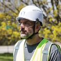 Face Shields and Visors | Klein Tools VISORCLR Safety Helmet Visor - Clear image number 5