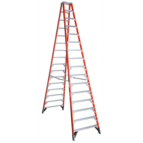 Ladders & Stools | Werner T7416 16 ft. Type IA Fiberglass Twin Ladder image number 0