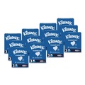 Paper Towels and Napkins | Kleenex 54303 Trusted Care 2-Ply Facial Tissue - White (12/Carton) image number 0
