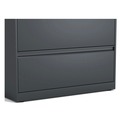  | Alera 25487 36 in. x 18.63 in. x 28 in. 2 Legal/Letter/A4/A5 Size Lateral File Drawers - Charcoal image number 3
