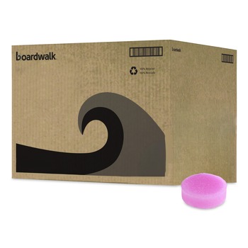 Boardwalk 12 Blocks/Box 4 oz. Cherry Fragrance Urinal Deodorizer Blocks