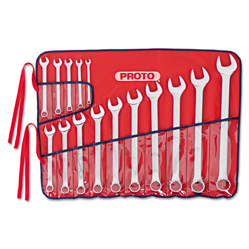Combination Wrenches | Proto J1200FASD Proto 15-Piece 12-Point Combination Wrench Set image number 0