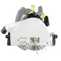 Circular Saws | Festool TS 75 EQ Plunge Cut Circular Saw with CT 48 E 12.7 Gallon HEPA Dust Extractor image number 4