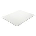 Cleaning & Janitorial Supplies | Deflecto CM14442FAM Medium Pile Carpet Rectangular 60 in. x 46 in. Antimicrobial Chair Mat - Clear image number 3