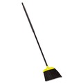 Brooms | Rubbermaid Commercial FG638906BLA 46 in. Smooth Sweep Angled Broom - Jumbo, Black/Yellow (6/Carton) image number 0