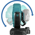 Jobsite Fans | Makita DCF102Z 18V LXT Lithium-Ion Cordless 7-1/8 in. Fan (Tool Only) image number 3