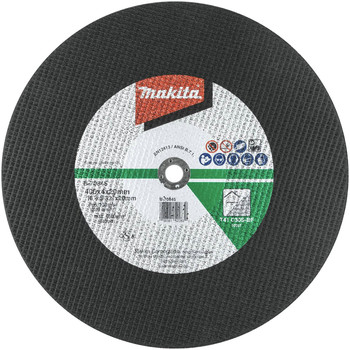 Makita 966-161-022 16 in. x 20 mm x 5/32 in. Masonry Abrasive Cut-Off Wheel