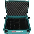 Storage Systems | Makita P-83674 MAKPAC 12 Compartments Interlocking Case Universal Insert Tray with Foam Lid image number 4