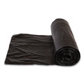 Trash Bags | Inteplast Group VALH3860K22 High-Density 60 Gallon 38 in. x 58 in. Commercial Can Liners - Black (150/Carton) image number 3