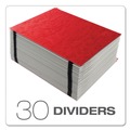 File Sorters | Pendaflex 11014 31 Divider Letter Size Expanding Dates Desk File - Red Cover image number 2