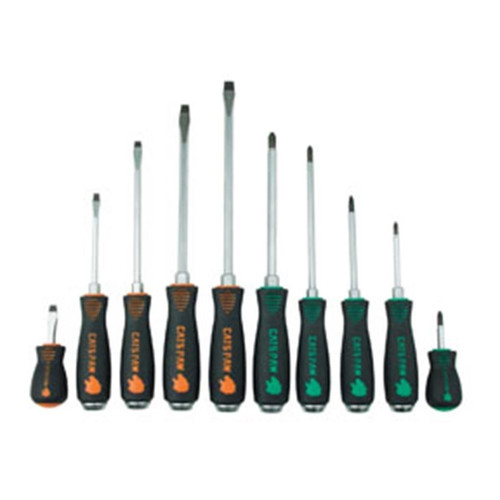  | Mayhew 66306 10-Piece Capped End Screwdriver Set image number 0
