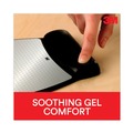 Office Jansan | 3M MW309LE 8.6 in. x 6.75 in. Antimicrobial Gel Compact Mouse Pad with Wrist Rest - Black image number 5