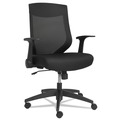 Alera ALEEBK4217 Alera Eb-K Series Synchro Mid-Back Mesh Chair, Black/black Frame image number 0