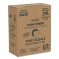 Cutlery | Dart 5BWWC 5 oz. Non-Laminated Foam Dinnerware Bowl - White (1000/Carton) image number 1