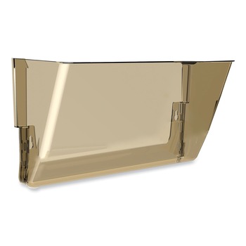 Storex 13 in. x 4 in. x 7 in. Letter Size Wall File - Smoke