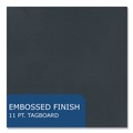 File Folders | Roaring Spring 50119 Accommodates (50) 11 in. x 8.5 in. Sheets Pocket Folder - Black (250/Carton) image number 2
