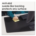 Office Jansan | Artistic LT61-2MS Rhinolin II 36 in .x 20 in. Desk Pad with Antimicrobial Protection - Black image number 4