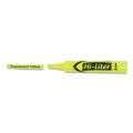 Office Jansan | Avery 98208 Chisel Tip Desk-Style HI-LITER Highlighter Value Pack - Fluorescent Yellow Ink, Yellow/Black Barrel (36/Pack) image number 2